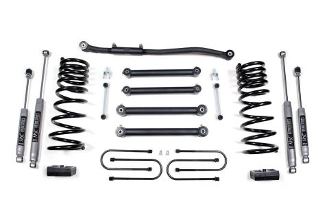 3 Inch Lift Kit Dodge Ram 2500 03-13 & 3500 03-12 4WD Diesel 3.5 Inch Axle Fox 2.0 Performance Shocks