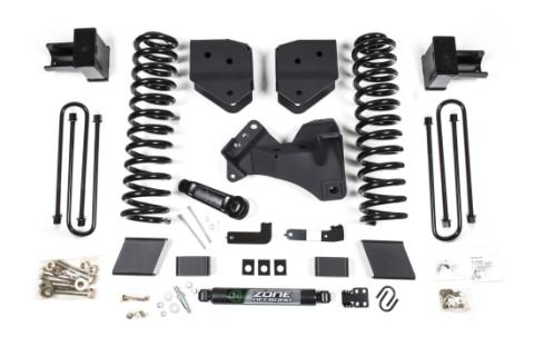 17-19  Ford F-250/350 Super Duty 4 Inch Lift Kit Diesel No Shocks Zone Offroad
