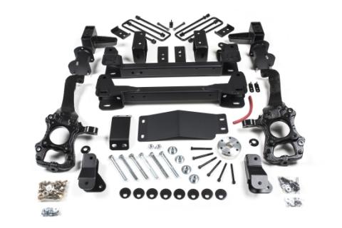 15-20 F-150 6 Inch Lift Kit 4-3/8 Inch Rear Block No Shocks Zone Offroad
