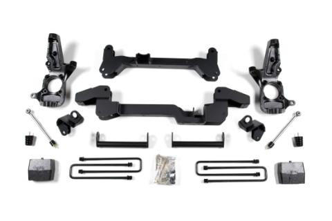 01-10 Silverado 1500/2500 HD/3500 HD 2WD 6 Inch Lift Kit No Shocks Zone Offroad