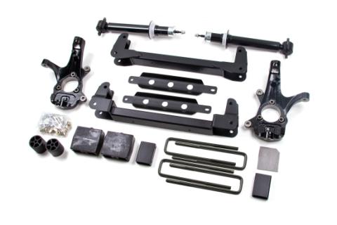 07-13 Silverado/Sierra 1500 2WD 4.5 Inch Lift Kit No Shocks Zone Offroad