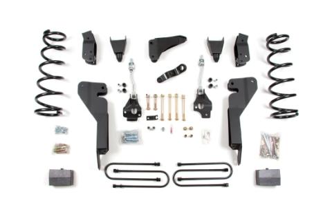 03-07 Dodge RAM 2500 6 Inch Lift Kit With 4 Inch Axle Diesel No Shocks Zone Offroad