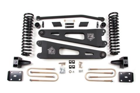 11 Ford F-250/F-350 Super Duty 4 Inch Radius Arm Lift Kit Diesel With Overload No Shocks Zone Offroad