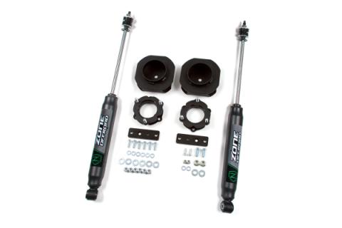 07-14 Toyota FJ Cruiser 2.5 Inch Kit No Shocks Zone Offroad