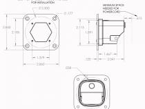 S1 Flush Mount Work/Scene LED White Baja Designs