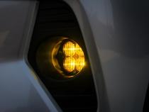 12 - 2021 Rav4 Fog Pocket Kit Squadron Sport Baja Amber Wide Cornering Baja Designs