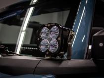 Bronco A Piller Light Kit 21-Up Ford Bronco XL Sport Spot Baja Designs