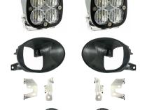 Squadron Pro Fog Pocket Kit 19-24 Sprinter 1500/2500/3500 (Wide Cornering; Clear)