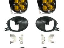 Squadron SAE Fog Pocket Kit 19-24 Sprinter 1500/2500/3500 (SAE Fog; Baja Amber)