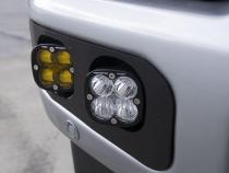 Squadron SAE/Sport Fog Pocket Kit 2023-On Ford F-250/350 Super Duty SAE Fog Baja Amber Toggle Wiring